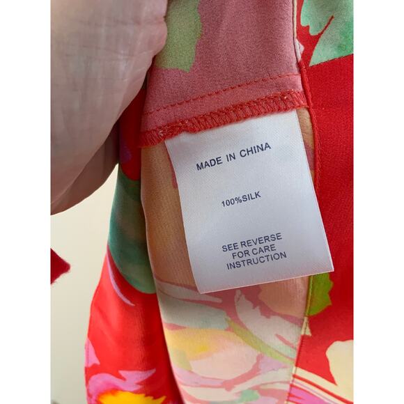 Tyler Boe Lynn Silk Dress NWT size large - Picture 3 of 6